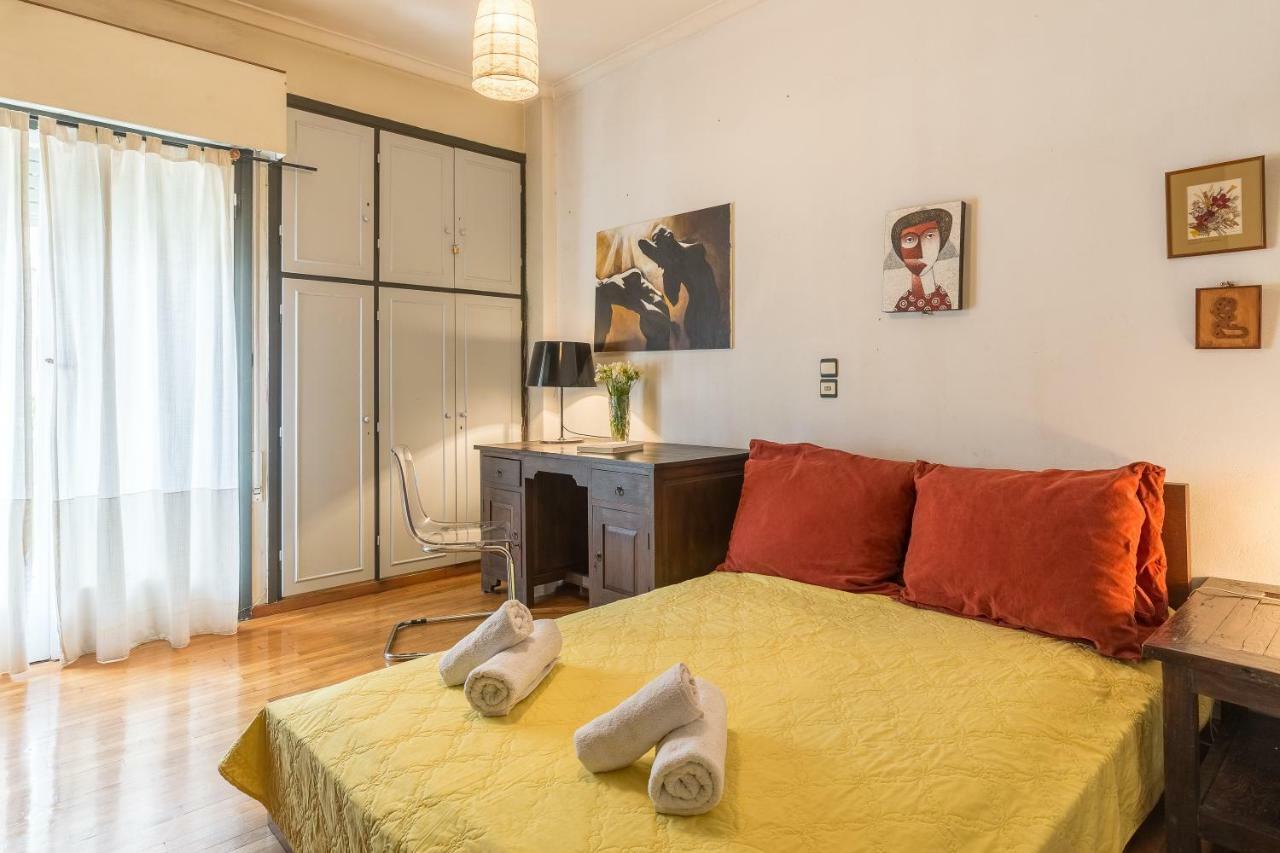 Art Deco Spacious Appartment Close To Centre Athene Buitenkant foto