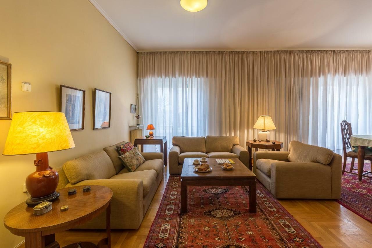 Art Deco Spacious Appartment Close To Centre Athene Buitenkant foto