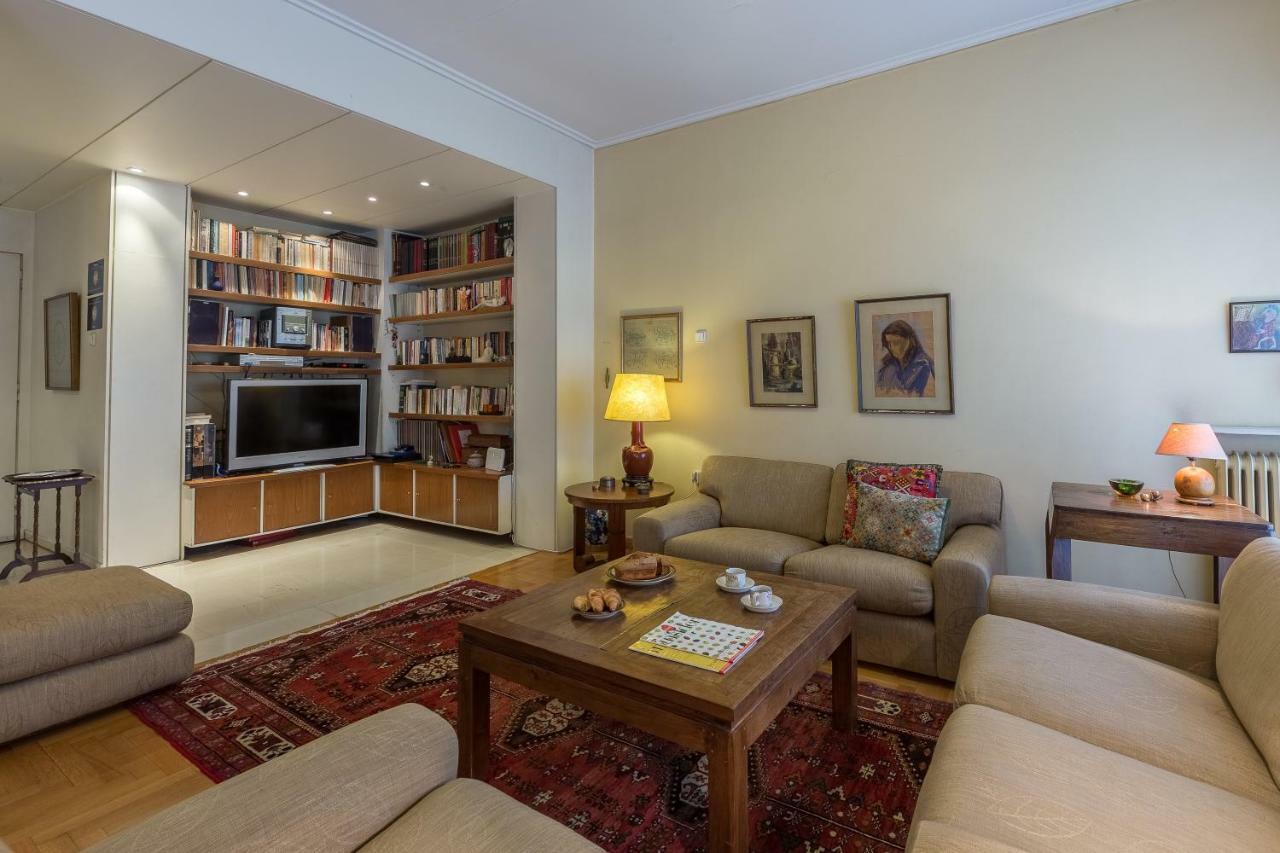 Art Deco Spacious Appartment Close To Centre Athene Buitenkant foto