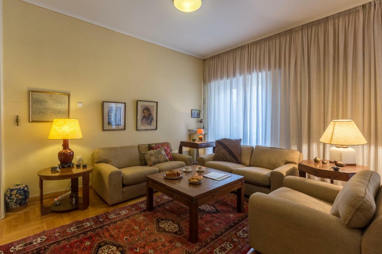 Art Deco Spacious Appartment Close To Centre Athene Buitenkant foto