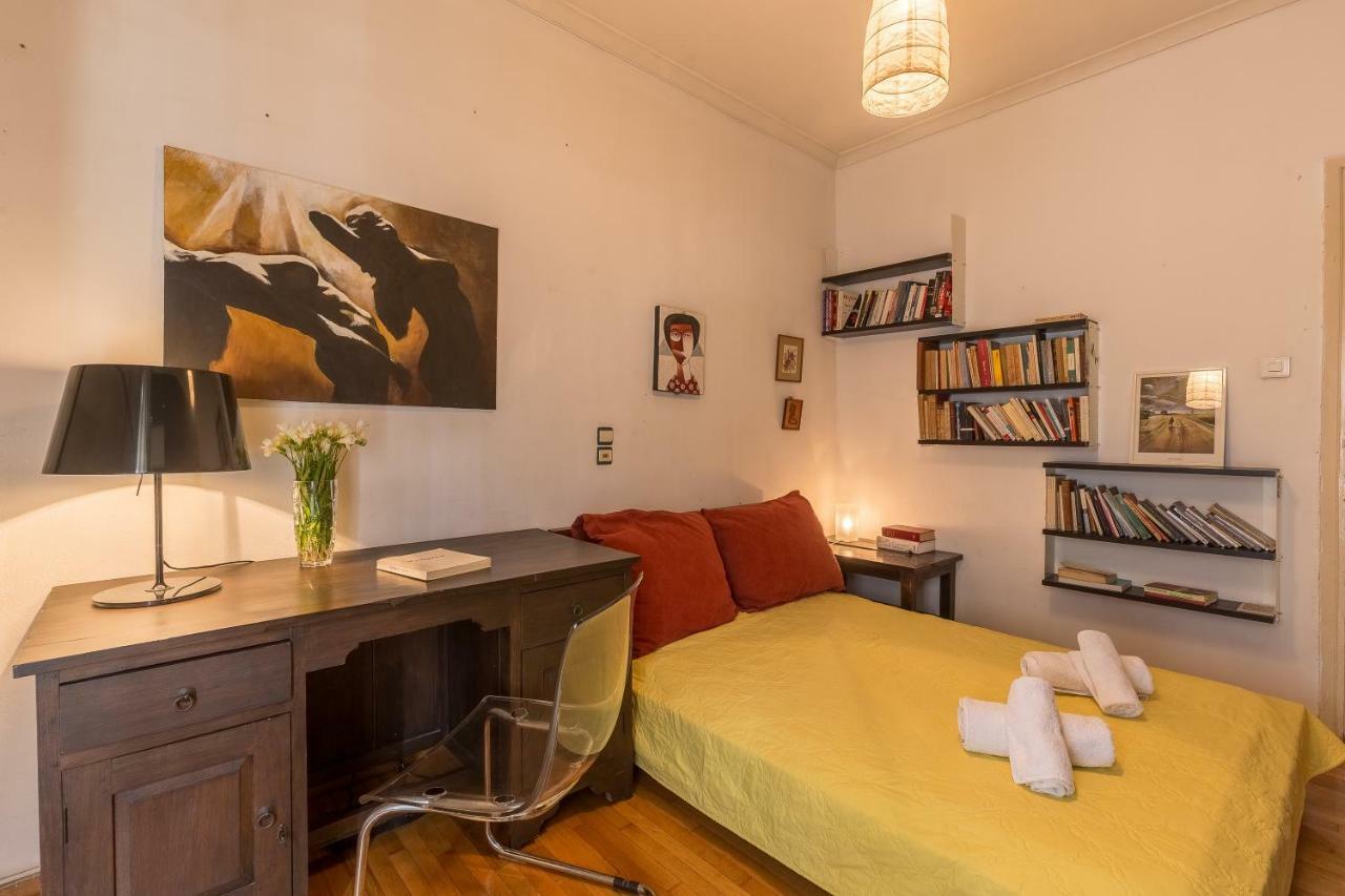 Art Deco Spacious Appartment Close To Centre Athene Buitenkant foto